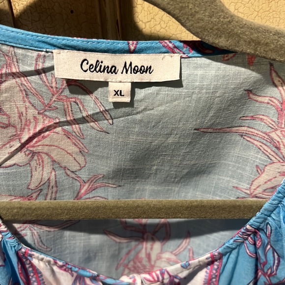 Very cute dress from Tuckernuck size xl blue and pink - Picture 2 of 4